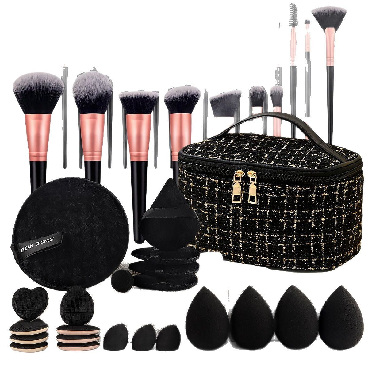 47 Sets von Beauty-Tools Kombination Kosmetiktasche