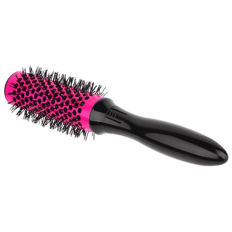 Professionelle Haarfrisierbürsten, hochtemperaturbeständig, Keramik, Eisen, runder Kamm