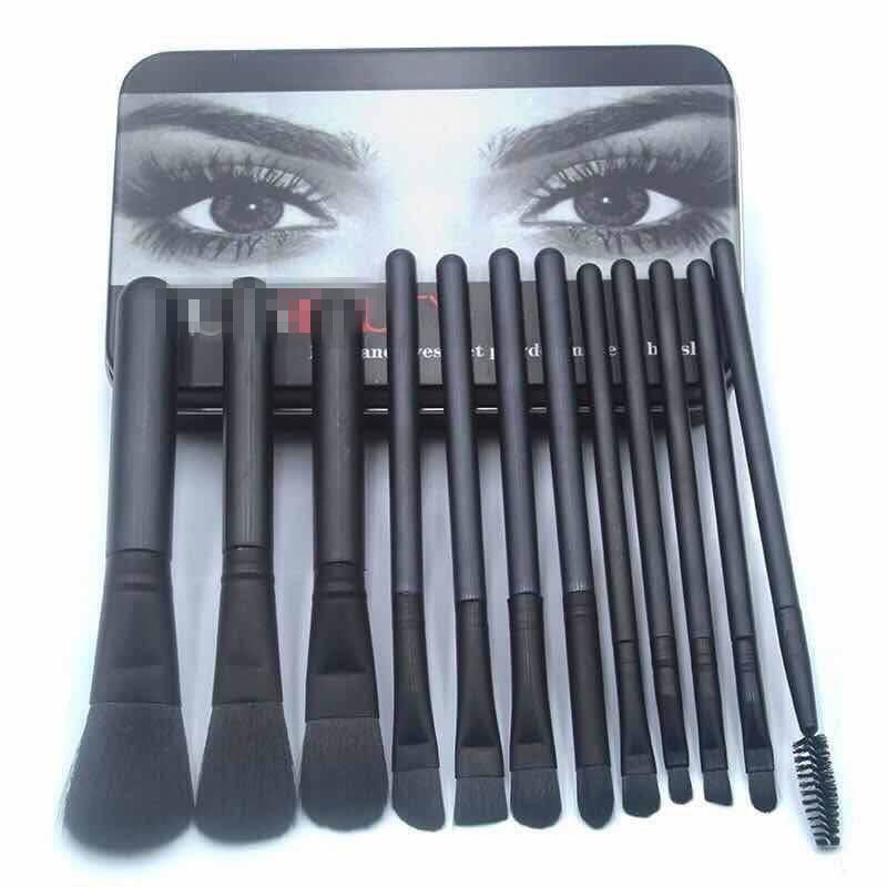 Make-up-Pinsel, Rougepinsel, Lidschatten, Lippenpinsel, Pinselset