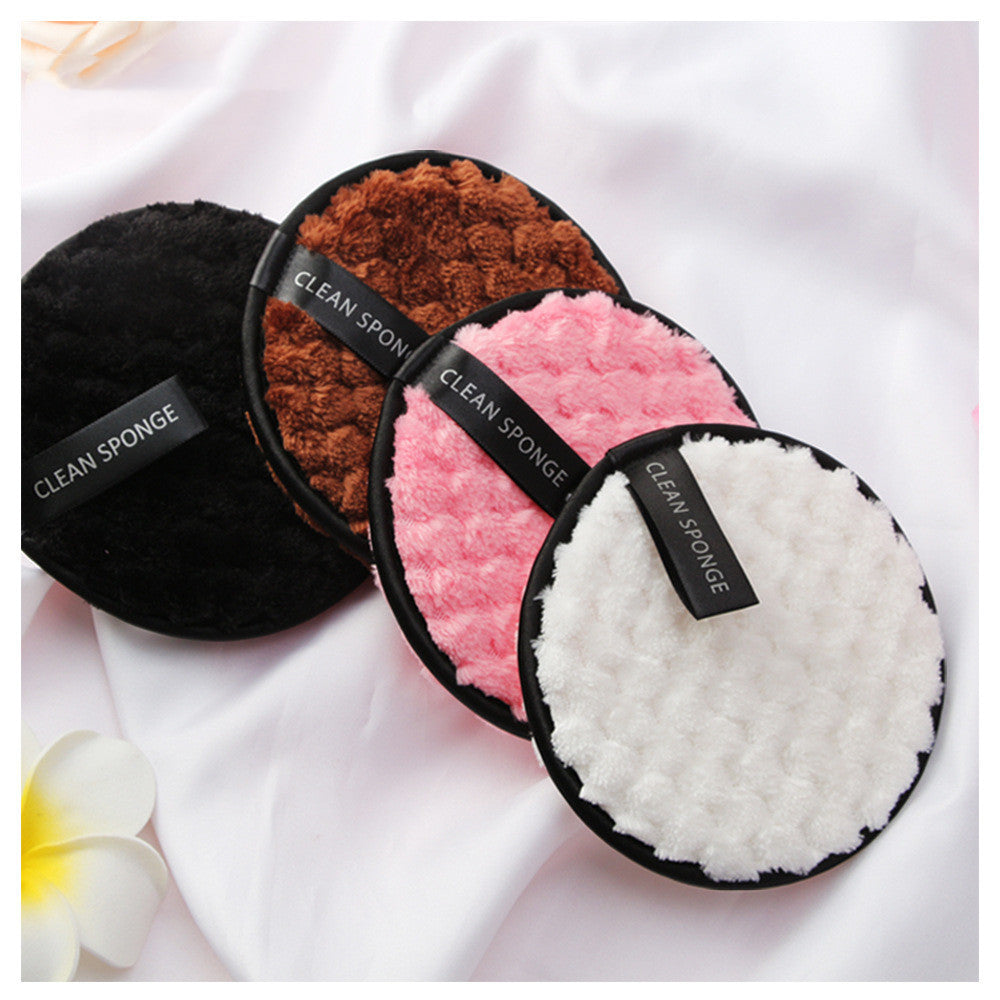 Make-up entfernen Puff Runde kurze Haare waschen Gesicht waschen Make-up Schwamm