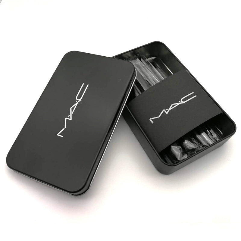 12 Make-up-Pinsel-Sets Eisenbox