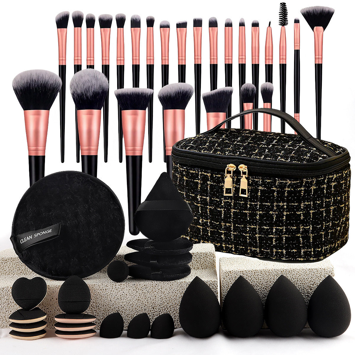 47 Sets von Beauty-Tools Kombination Kosmetiktasche